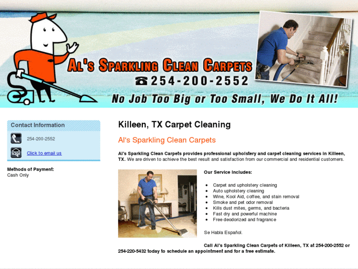 www.alssparklingcleancarpets.com