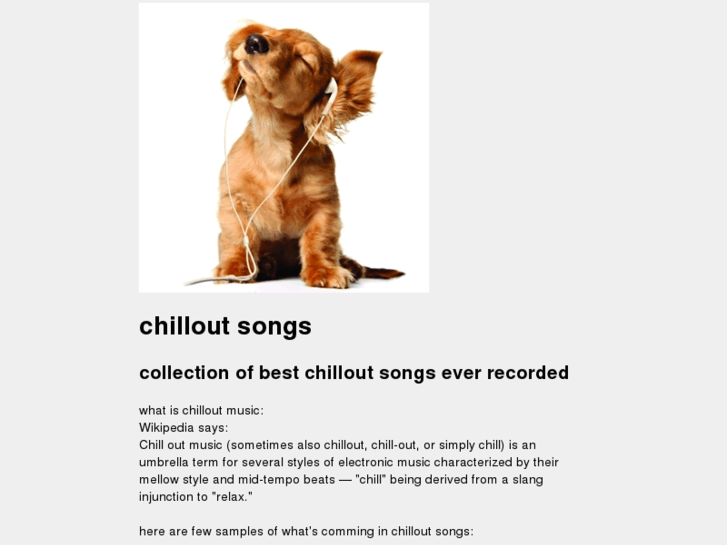 www.chilloutsongs.com