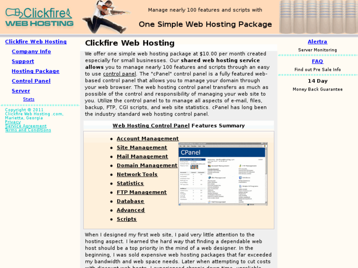 www.clickfirewebhosting.com