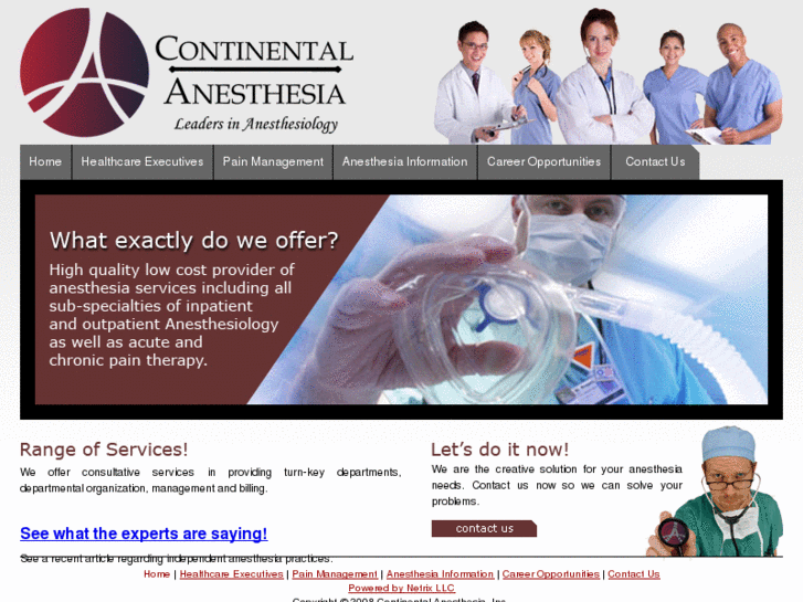 www.continentalanesthesia.com