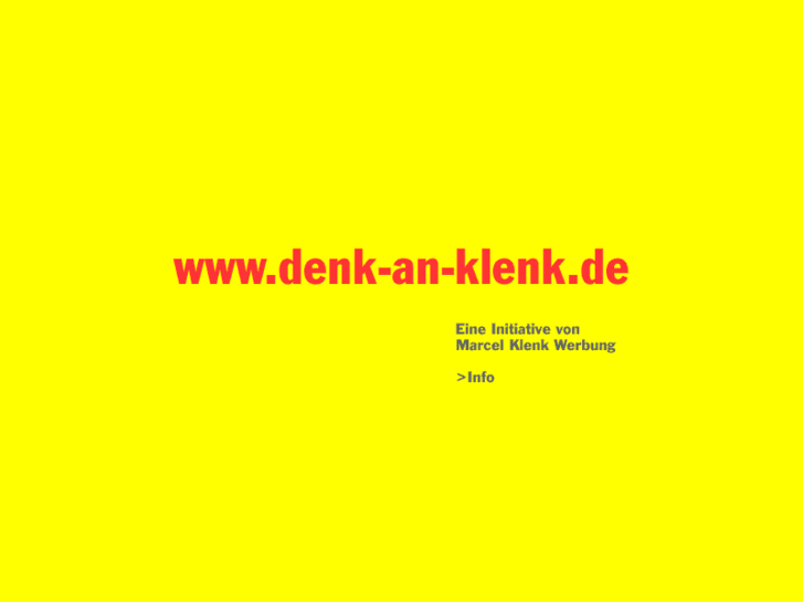 www.denk-an-klenk.com