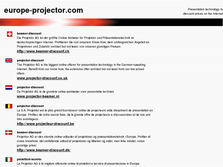 www.europe-projector.com