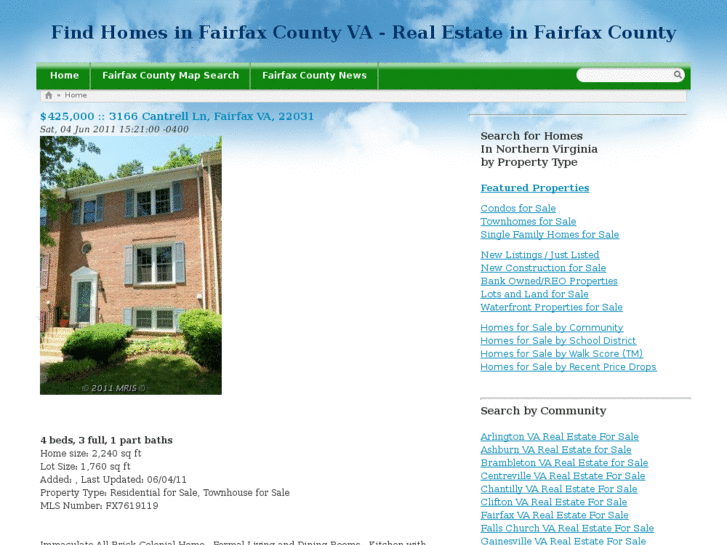 www.findhomesinfairfaxcounty.com