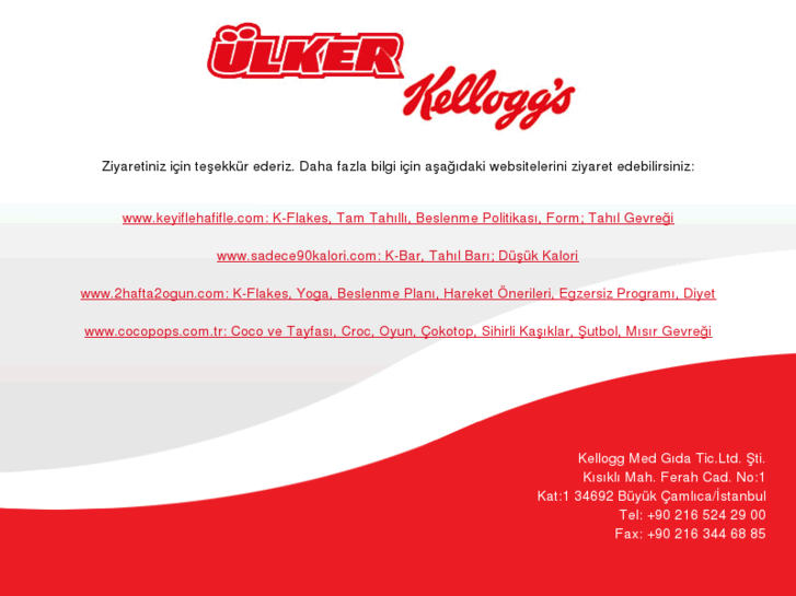 www.kelloggs-turkiye.com