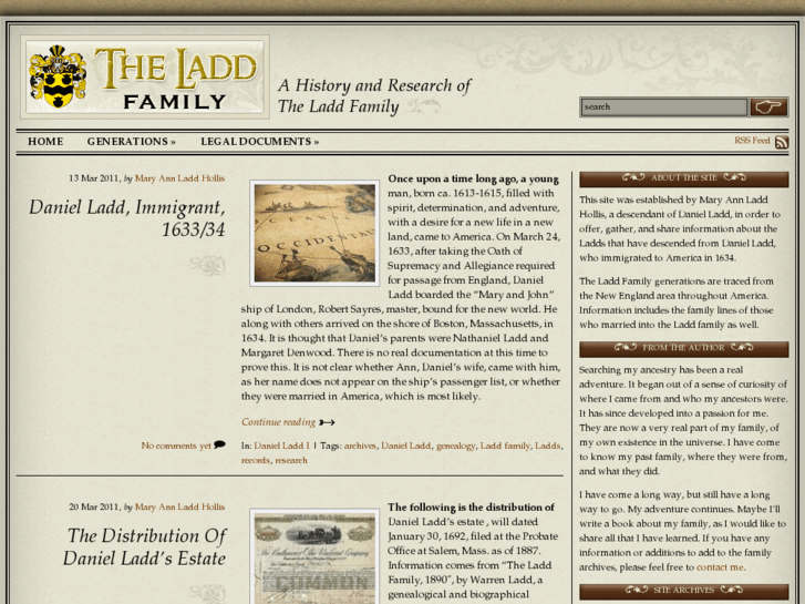 www.laddfamilyhistory.com