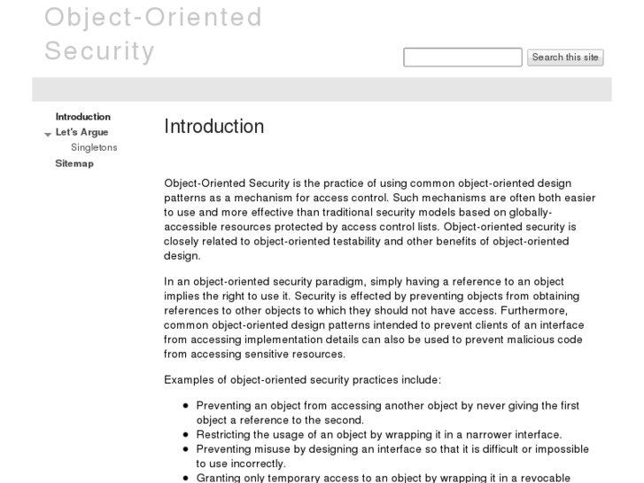 www.object-oriented-security.com