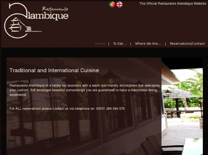 www.restaurantalambique.com