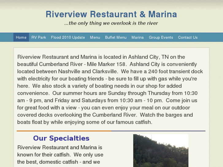 www.riverviewrestaurantandmarina.com