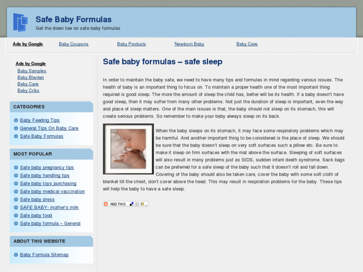 www.safebabyformulas.com