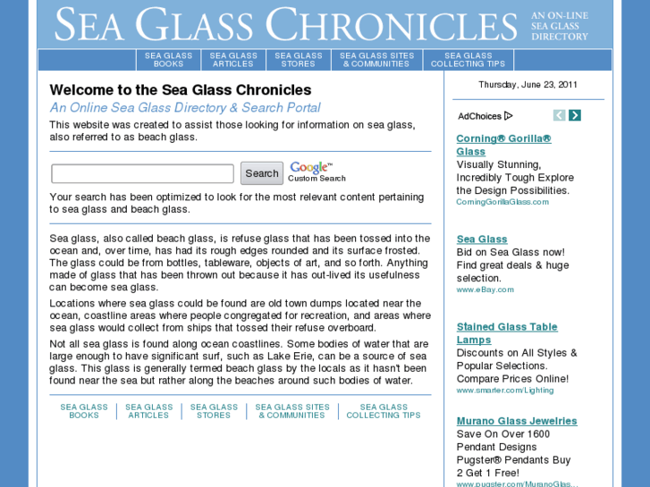 www.seaglasschronicles.com