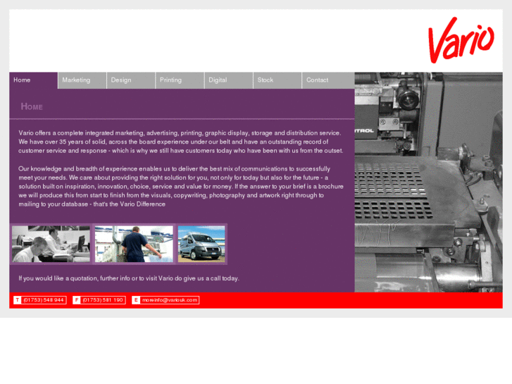 www.variopress.co.uk