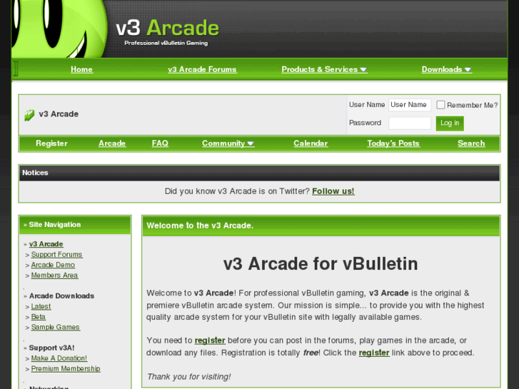 www.vbulletinarcade.com