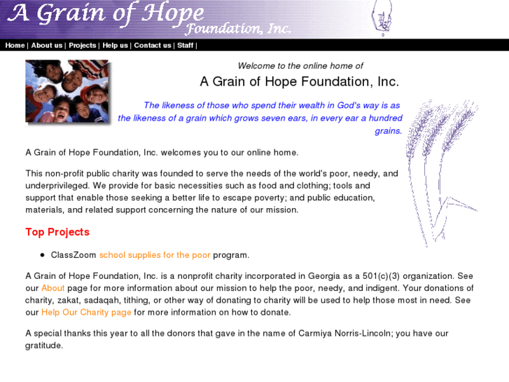 www.agrainofhope.org