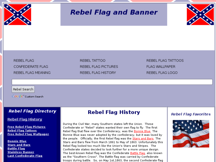 www.arebelflag.net