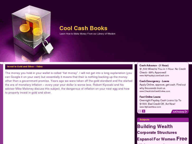 www.coolcashbooks.com