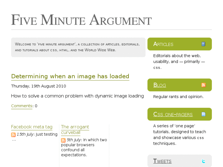 www.fiveminuteargument.com