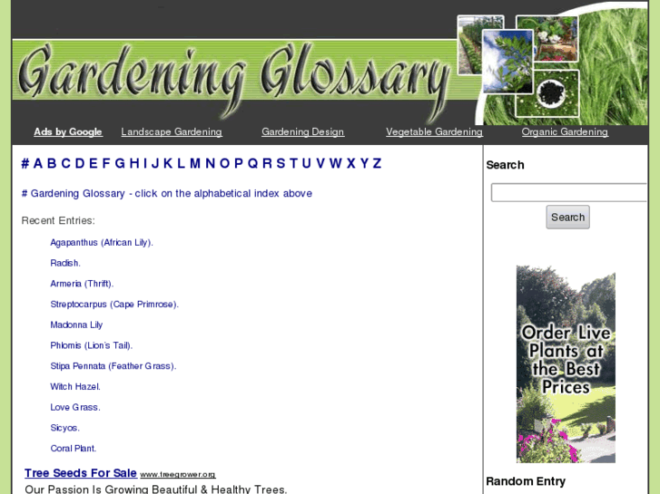 www.gardeningglossary.com