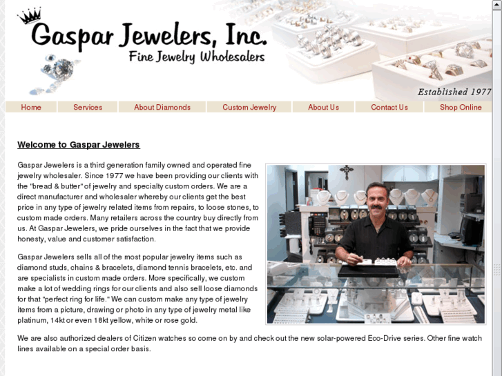 www.gasparjewelersinc.com