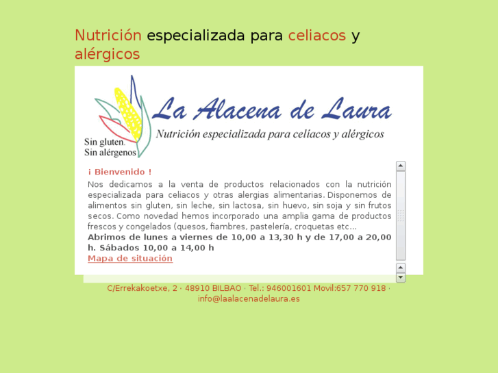 www.laalacenadelaura.es