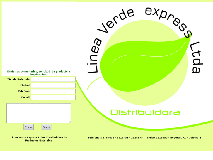 www.lineaverdexpress.com.co