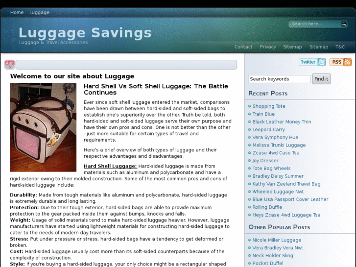 www.luggagesavings.net