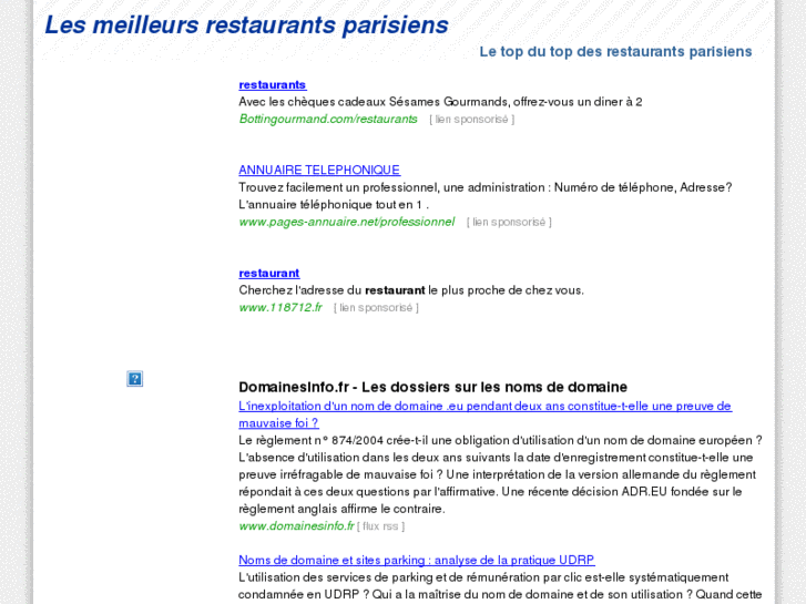 www.restaurant-parisien.com