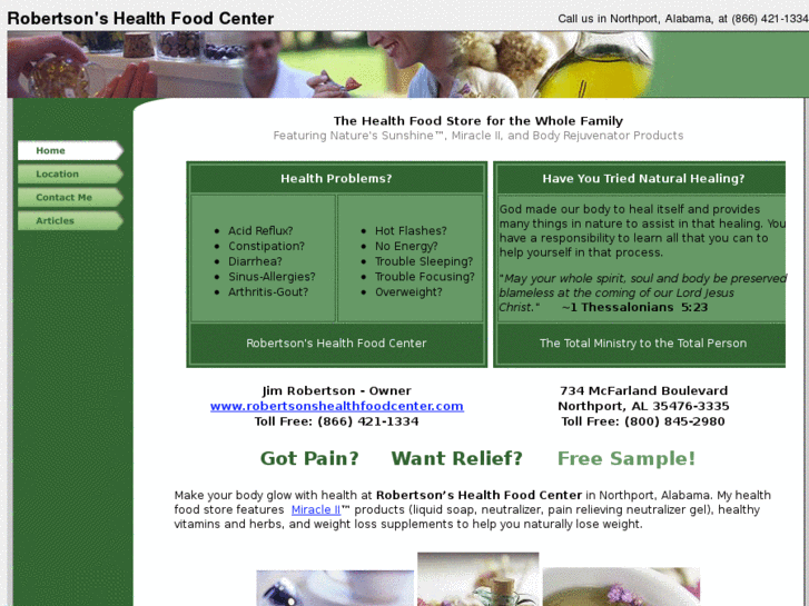 www.robertsonshealthfoodcenter.com