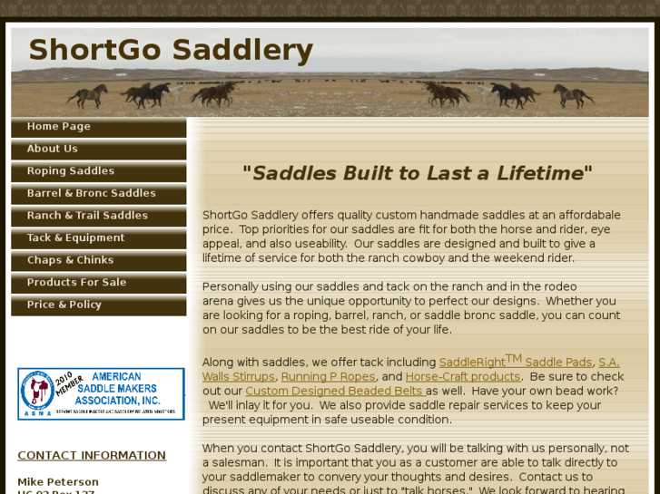 www.shortgosaddlery.com