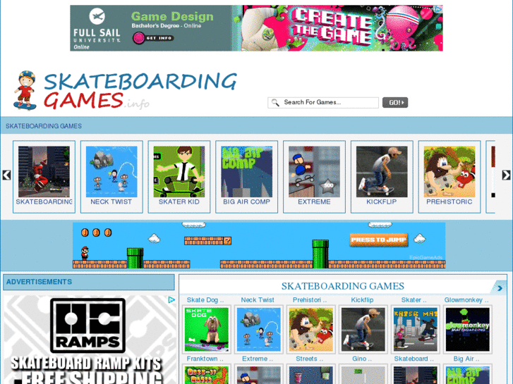 www.skateboardinggames.info