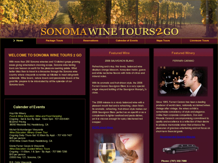 www.sonomawinetours2go.com