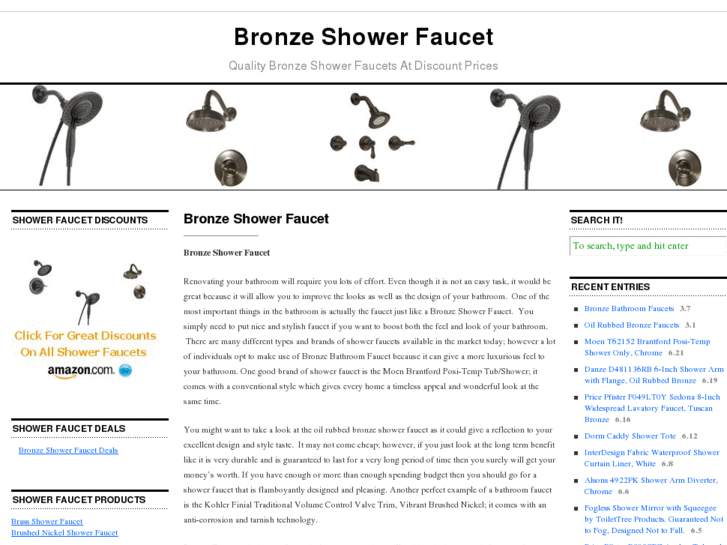 www.bronzeshowerfaucet.net