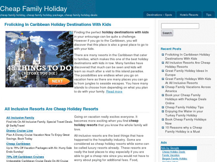 www.cheapfamilyholiday.org