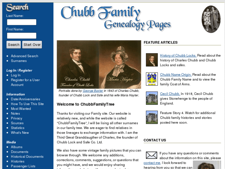 www.chubbfamilytree.com