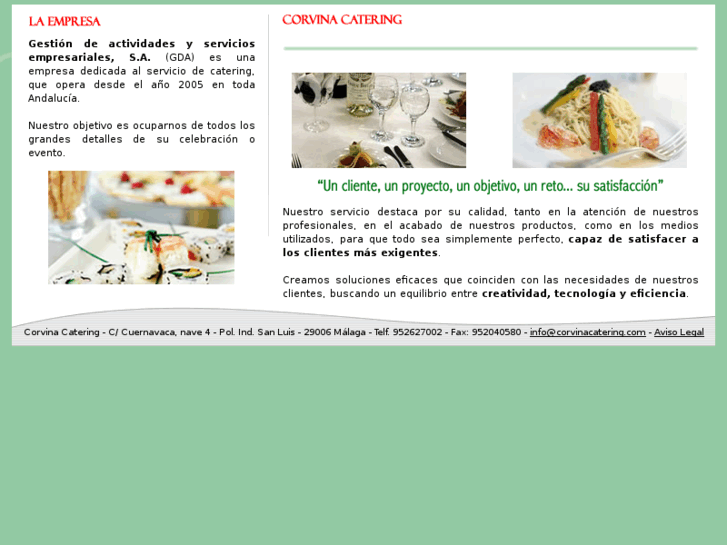 www.corvinacatering.com