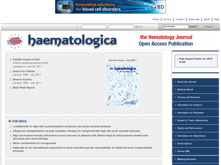 www.haematologica-thj.org