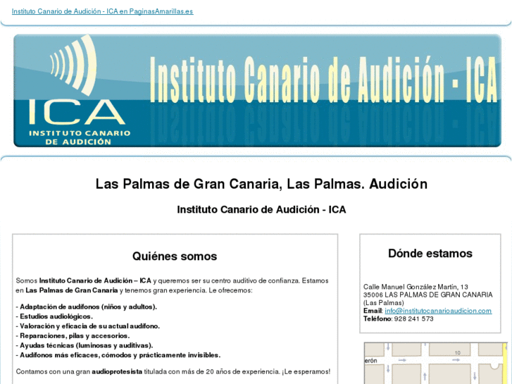 www.institutocanarioaudicion.com