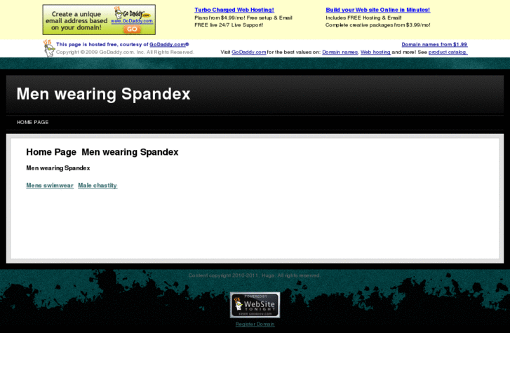 www.menwearingspandex.com