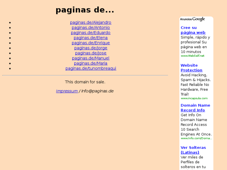 www.paginas.de