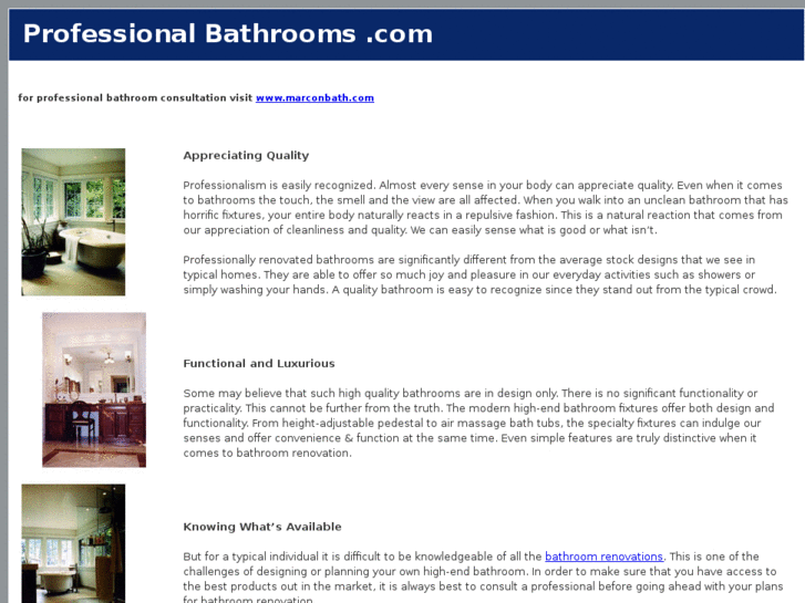 www.professionalbathrooms.com