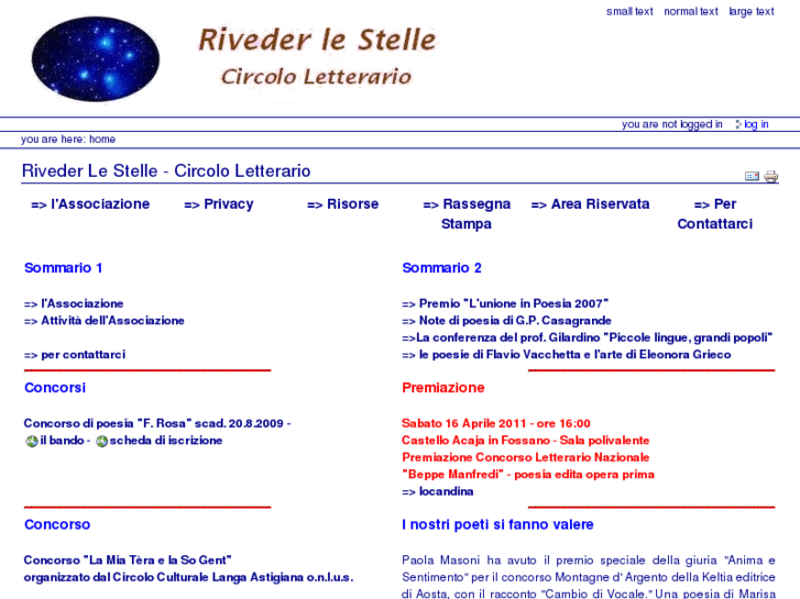 www.rivederlestelle.net