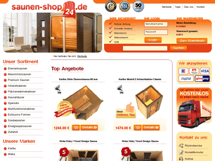 www.saunen-shop24.com