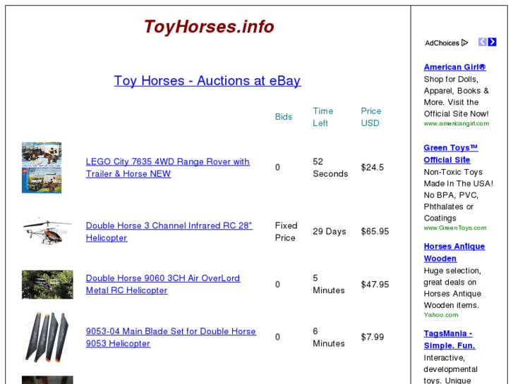 www.toyhorses.info