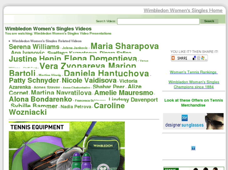 www.wimbledonwomenssingles.com