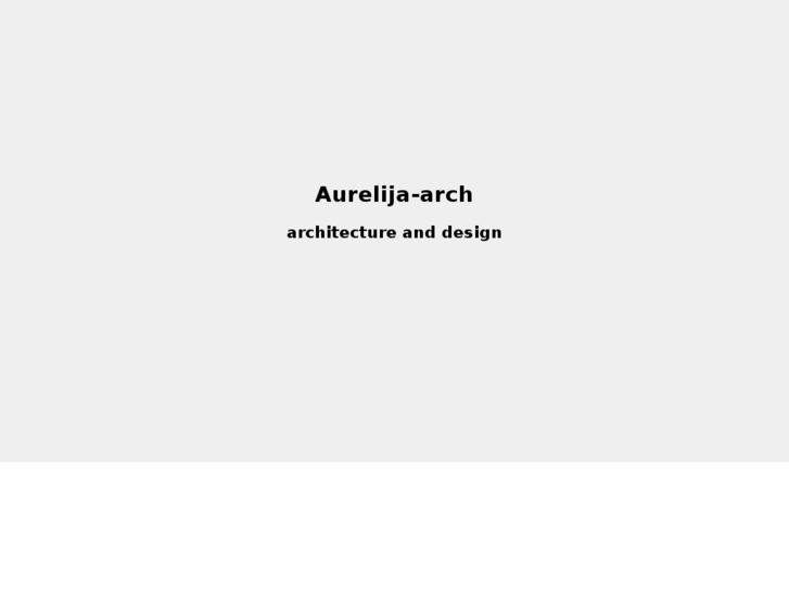 www.aurelija-arch.com