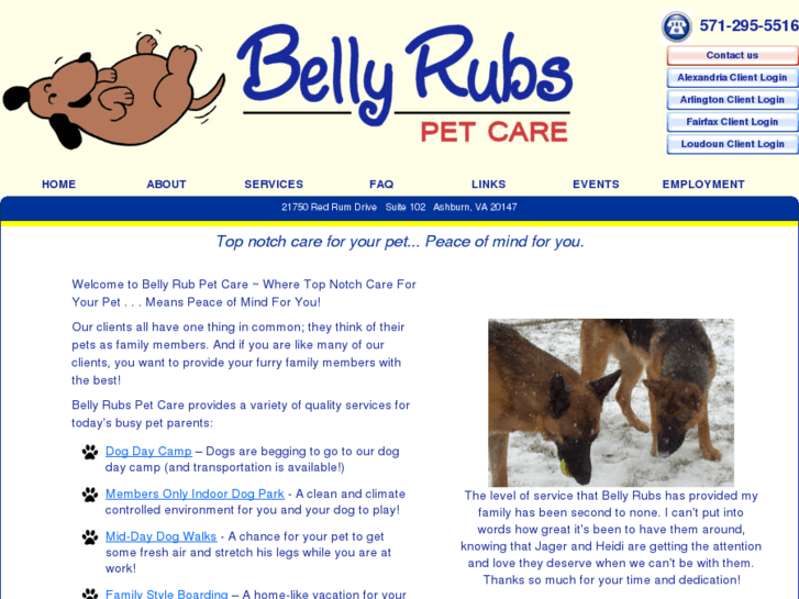 www.bellyrubspetcare.com