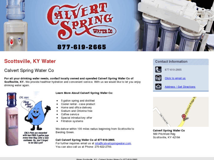 www.calvertspringwater.com