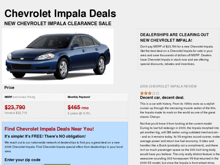 www.chevroletimpaladeals.com