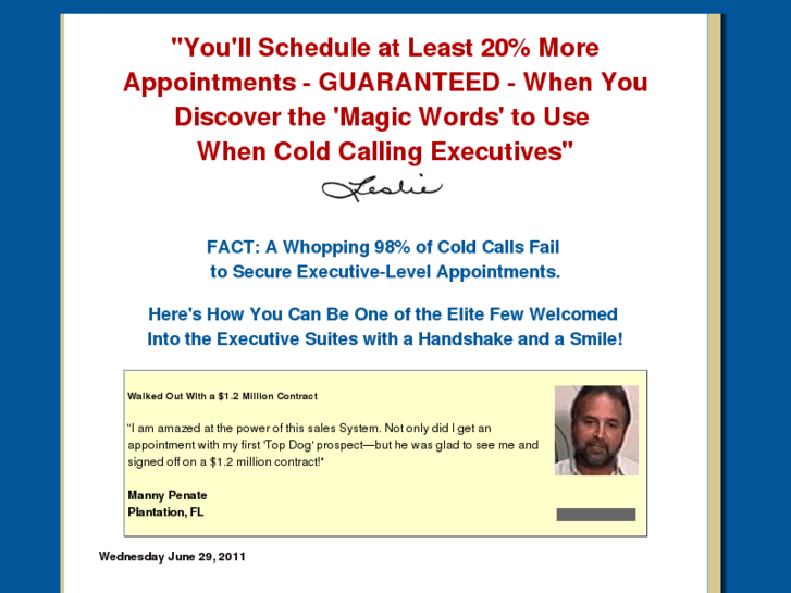 www.coldcallingexecutives.com