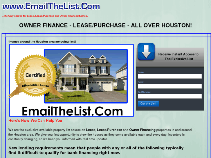 www.emailthelist.com