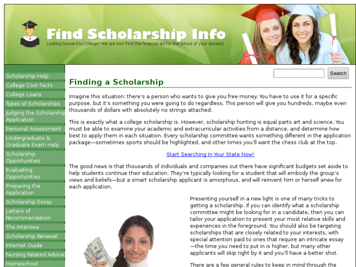 www.findscholarshipinfo.com